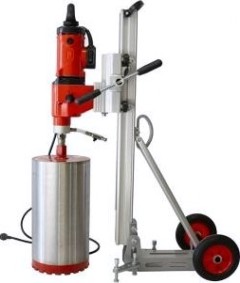 Машина алмазного бурения VOLL INDUSTRIAL V-Kit 400 pro со стойкой [1.33450]