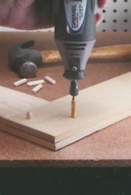 Набор сверл по дереву DREMEL 636 HSS-TIN 3-6 мм, 4 шт. [26150636JA]