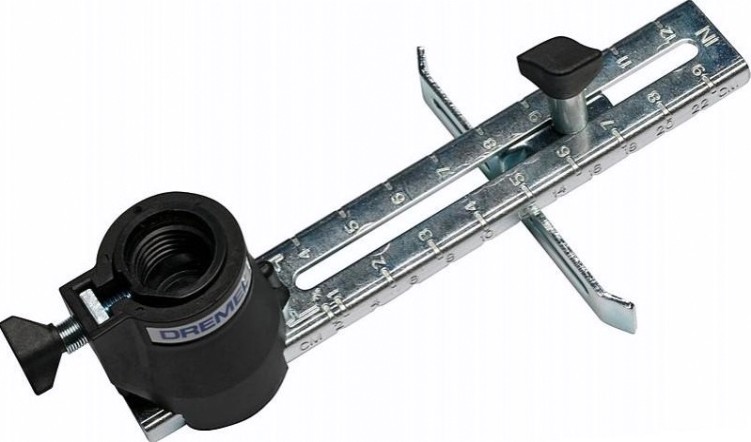 Направляющая для фрезерования DREMEL 678 линейка+циркуль [26150678JB]
