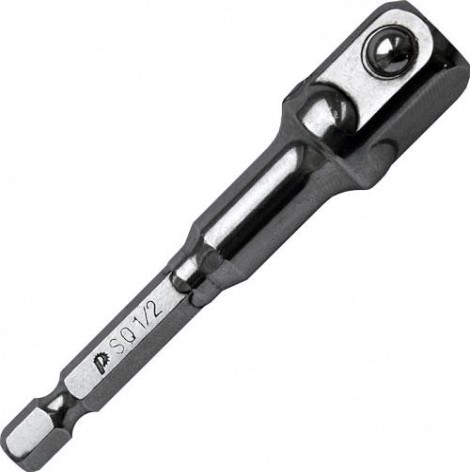 Насадка-адаптер квадрат ПРАКТИКА 1/2" для головок 75 мм 1/4" 776-713 [776-713]