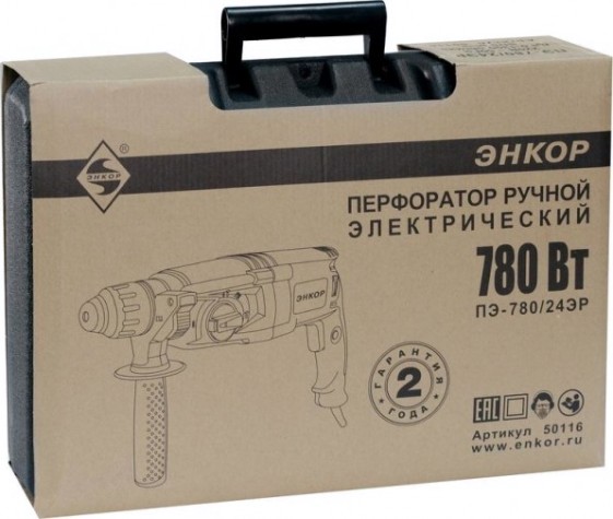 Перфоратор ЭНКОР ПЭ-780/24ЭР [50116]