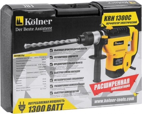 Перфоратор Kolner KRH 1300C [кн1300црх]