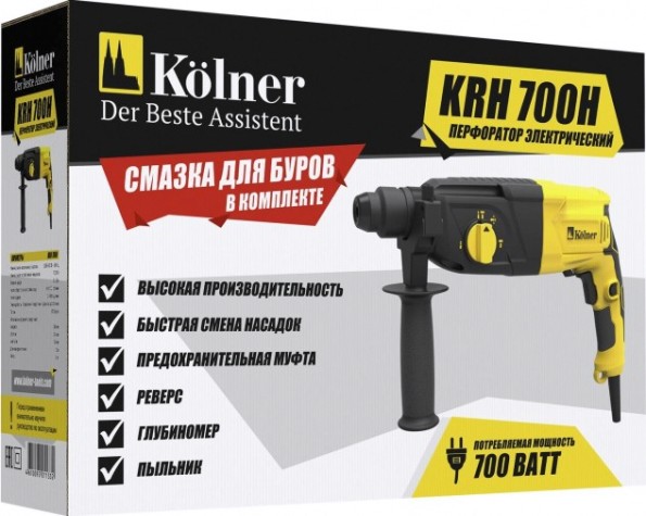 Перфоратор Kolner KRH 700H [кн700х]
