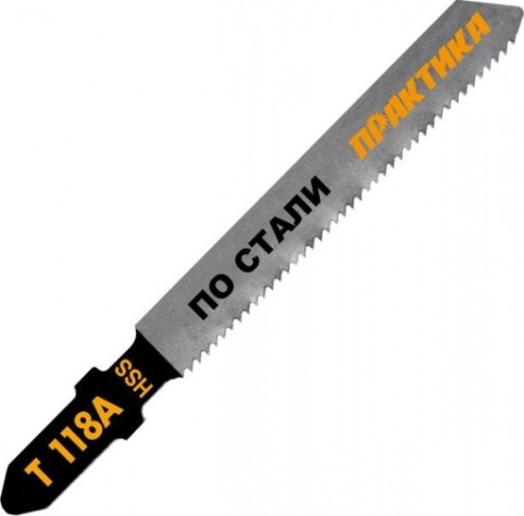 Пилки по металлу ПРАКТИКА T118A HSS (2шт.) 034-472 [034-472]