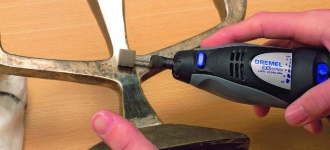 Полировальная насадка DREMEL 520 13,2 мм, полимер с абразивом [2615052065]