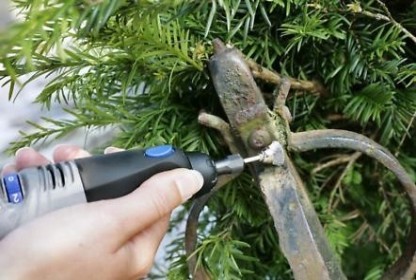Щетка обдирочная для прямой шлифмашинки DREMEL 531 13 мм, чашеобразная [26150531JA]