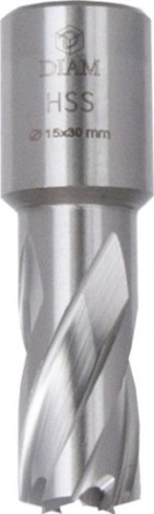 Сверло по металлу корончатое DIAM HSS 15x30 Extra Line [320284]