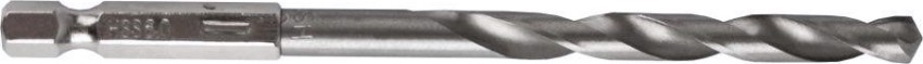 Сверло по металлу ПРАКТИКА HEX 1/4" Р6М5 6,0х113 мм [037-619]