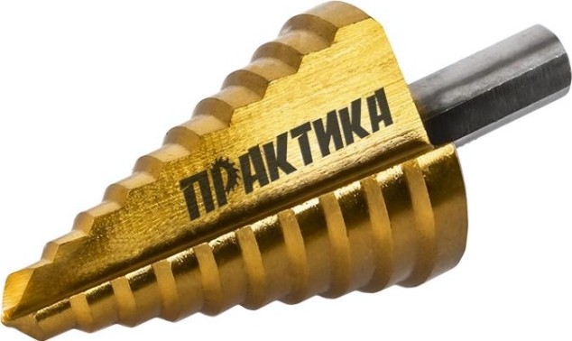 Сверло ступенчатое по металлу ПРАКТИКА 9-36, шаг 3 мм 798-348 [798-348]