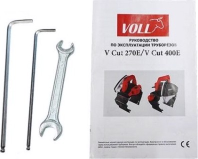 Труборез с электроприводом VOLL 2.80400 V-CUT 400E Труборез с электроприводом VOLL 2.80400 V-CUT 400E