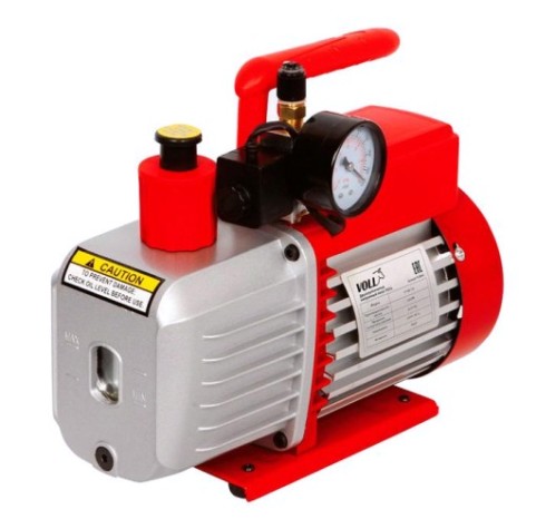 Вакуумный насос VOLL 9.00042 двухступен. V-VAC 1,8 42л/мин, 1,8CFM, 1/4HP