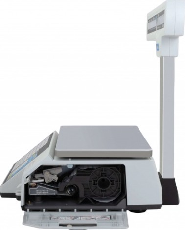 Весы торговые Cas CL5000J-30IP настольные с печатью (rs-232,ethernet) со стойкой [1262744]