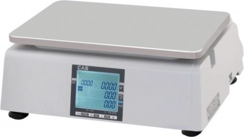 Весы торговые Cas СL3000J-30B настольные с печатью (без стойки,rs-232, usb) [1262743]