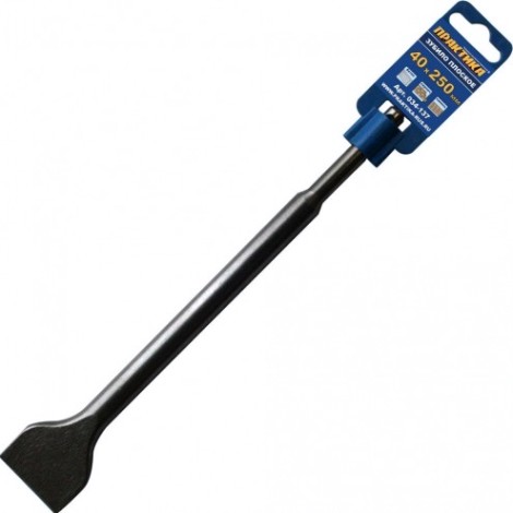 Зубило ПРАКТИКА SDS-plus 250х40 мм, широкое 034-137 [034-137]